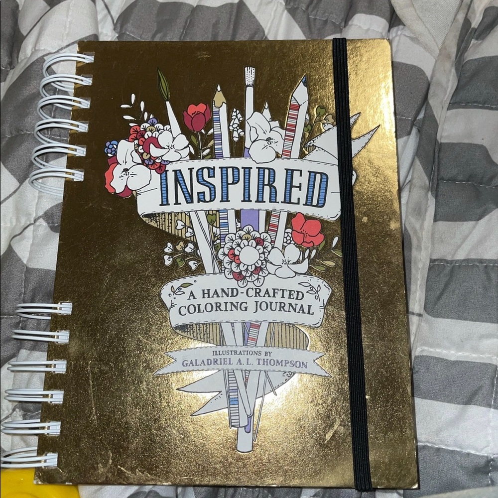 Inspired by Spirit Handcrafted Coloring Journal